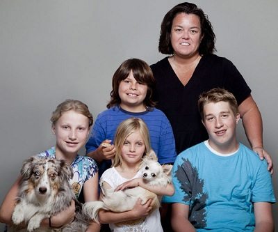 madres lesbianas rosie-o'donnell-kids