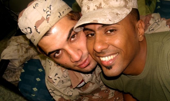 soldados enamorados guerra irak