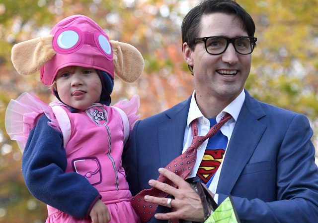 El hijo de Justin Trudeau, primer ministro de Canadá, se disfrazó de  princesa en Halloween - Oveja Rosa - Revista sobre familias y amor  homosexual